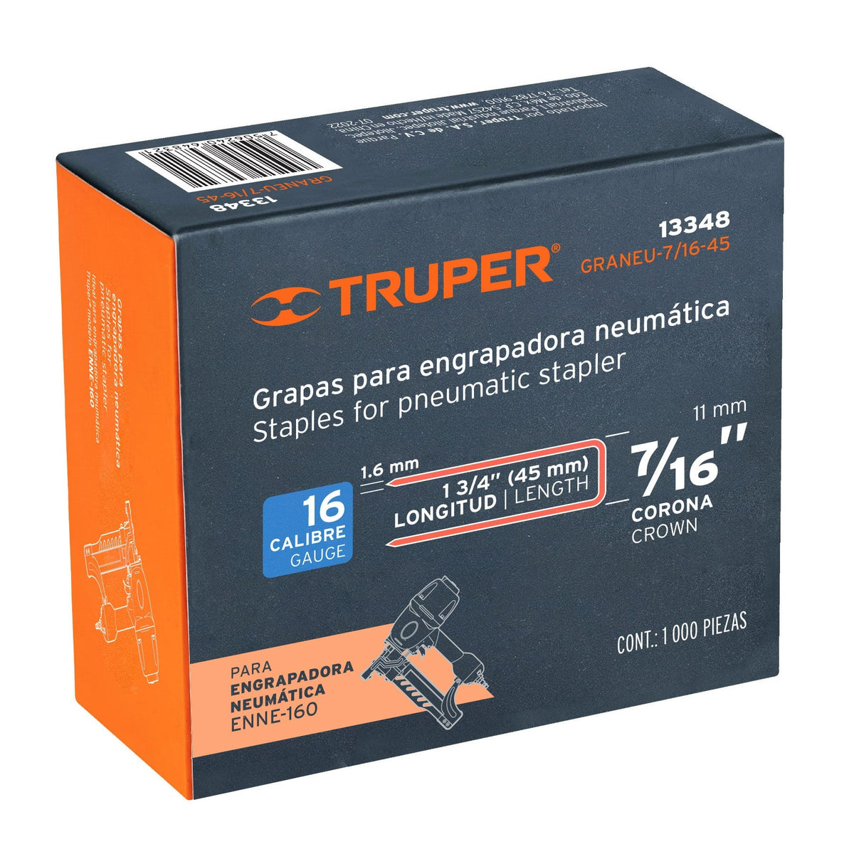 GRANEU-7-16-45 Truper SKU 13348