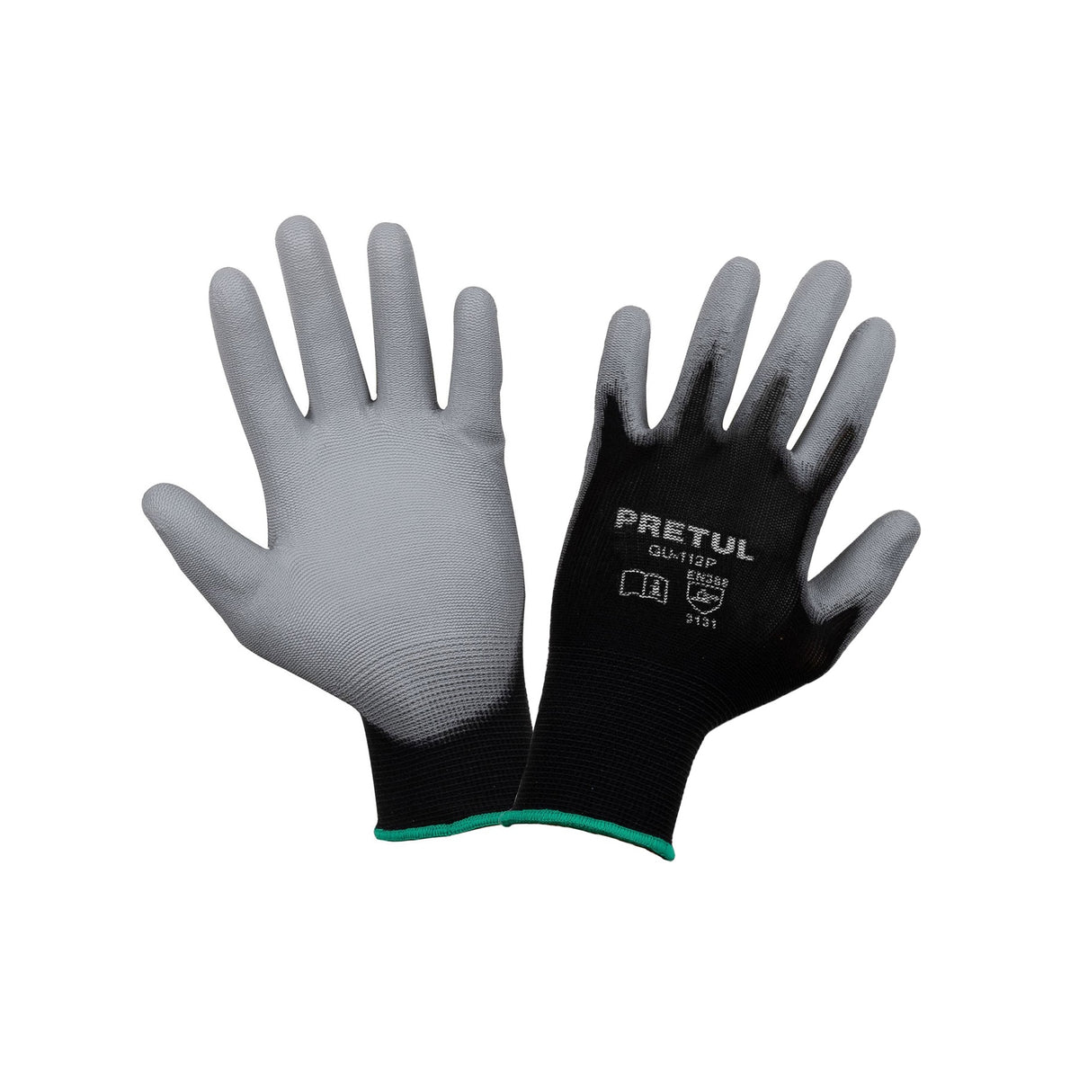 Guantes de nylon recubiertos de poliuretano, XG, TRUPER — foto oficial 1