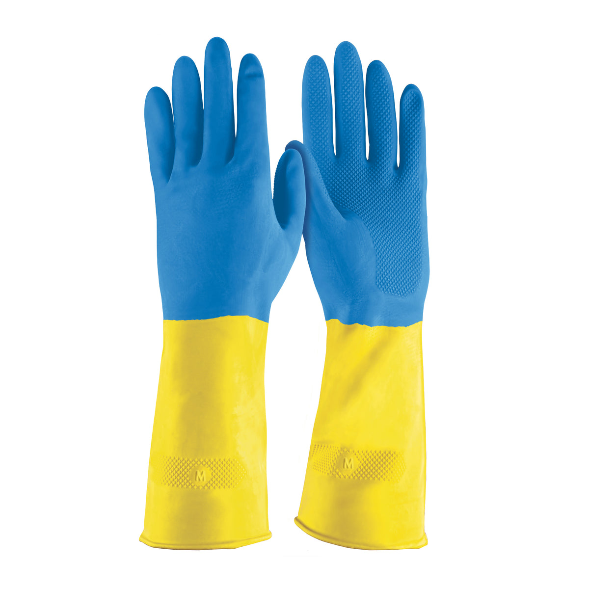 Guantes de látex reforzados para limpieza M TRUPER — foto oficial 1