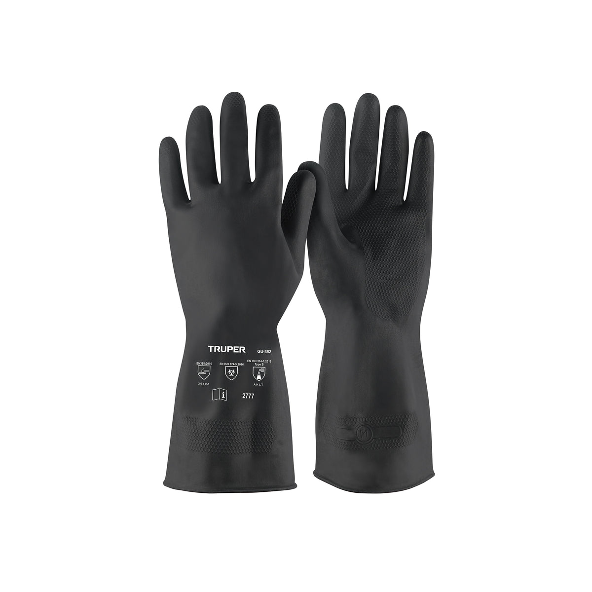 Guantes de látex para pintor M TRUPER — foto oficial 1