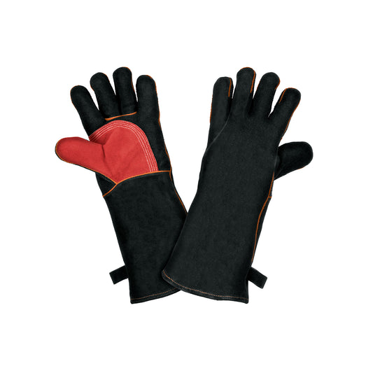 Guantes negros reforzados para soldador, TRUPER EXPERT — foto oficial 1