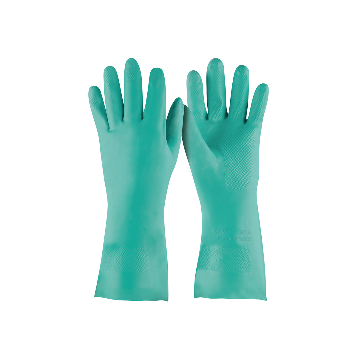 Guantes de nitrilo verde multiusos G TRUPER — foto oficial 1