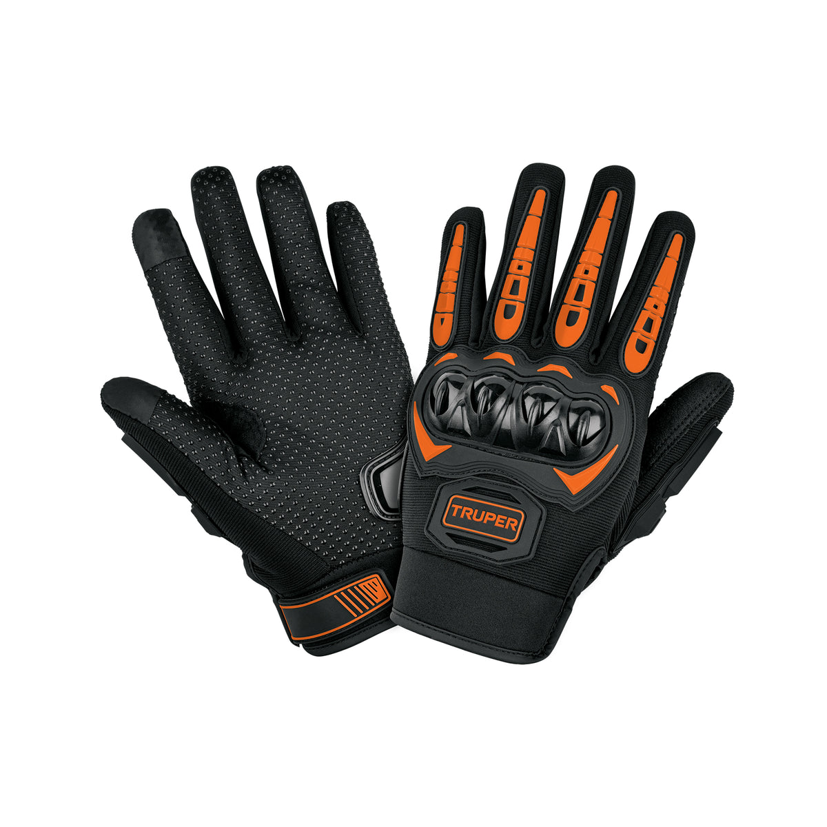Guante con protección para motociclista, G, TRUPER — foto oficial 1