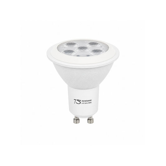 FOCO LED GU10 5W 65K LUZ FRÍA TECHNO SHINE GU105W5SBFGU10