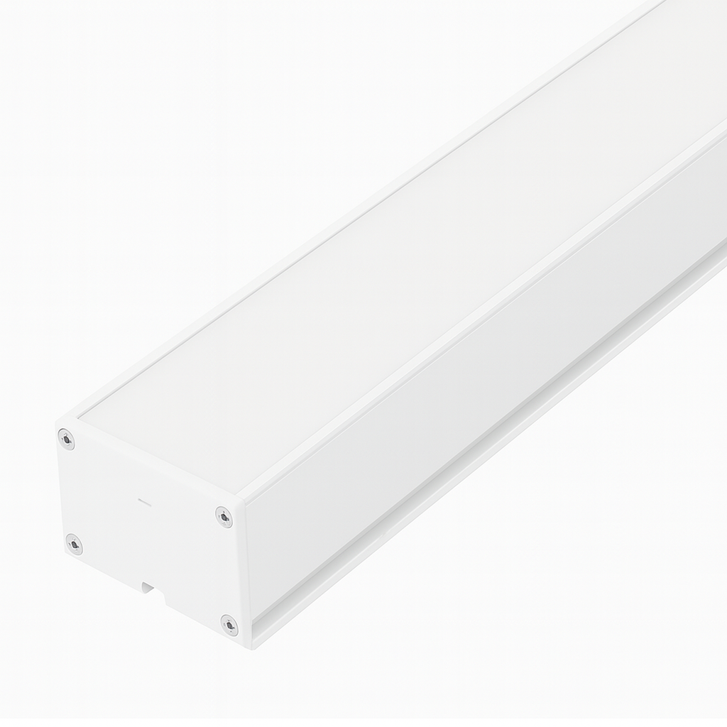 GABINETE COLGANTE O SOBREPONER LED BLANCO 1.2M 40W 185-265V 40K LUZ NEUTRA ICON SISINTERBL40W40K