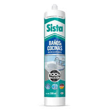 SISTA SILICON 101 PARA BAÑOS Y COCINAS 300ML