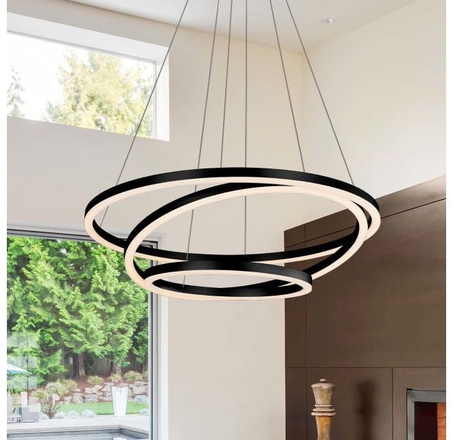 LÁMPARA DECORATIVO MODERNO ALUMINIO LUMINORLED LU-MO-SBP-S-25W