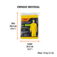 Gabardina impermeable triple capa, talla XG, TRUPER EXPERT, Expert, SKU 101133 — vista 5