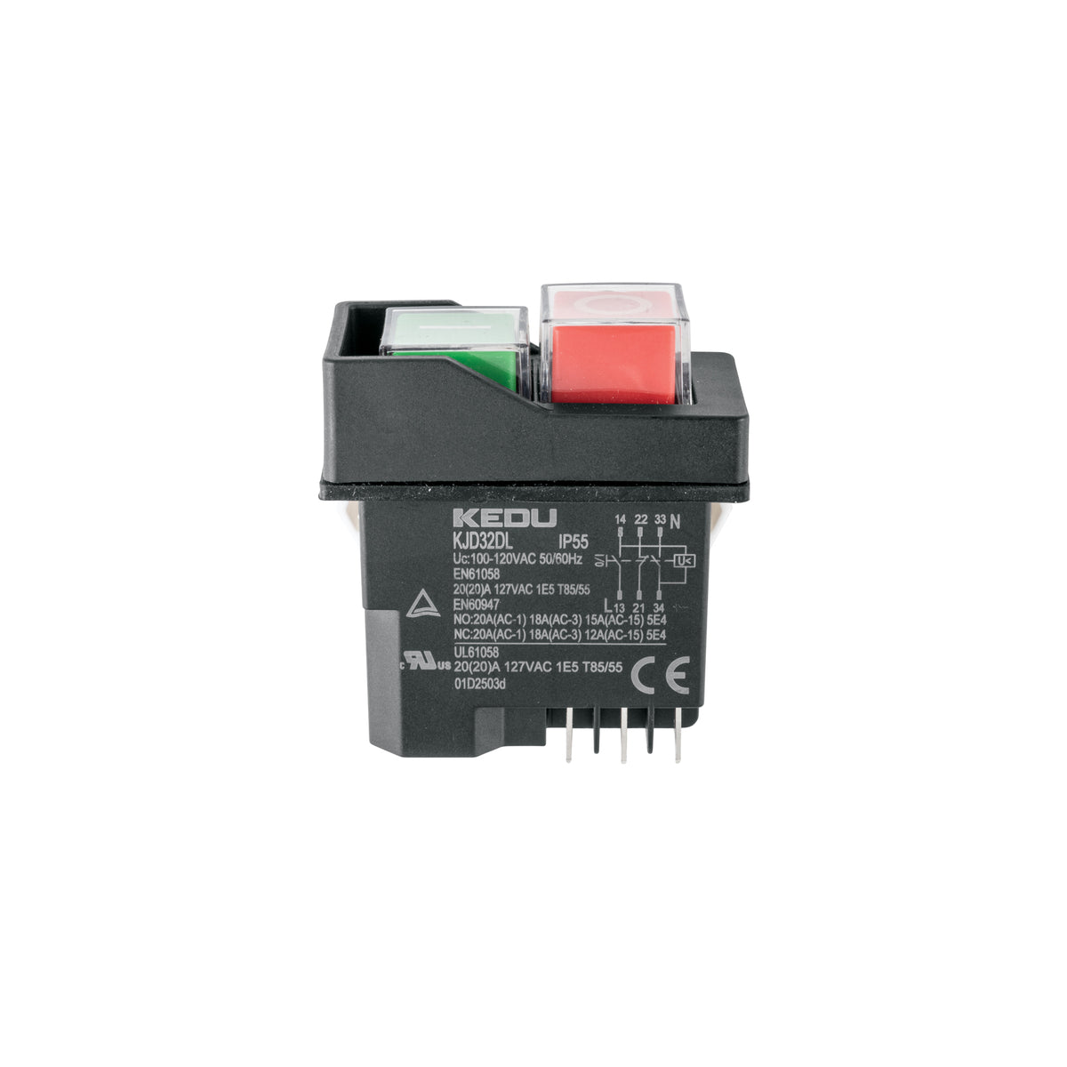 Interruptor de repuesto para sierras de mesa SME-10B/S/BP — foto oficial 1