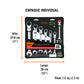 Juego de 7 llaves combinadas std con matraca flexible, Expert, SKU 103597 — vista 5