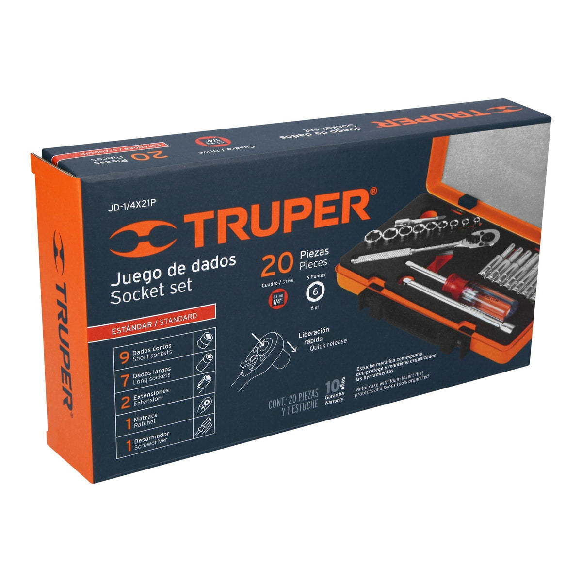 JD-1-4X21P Truper SKU 13980