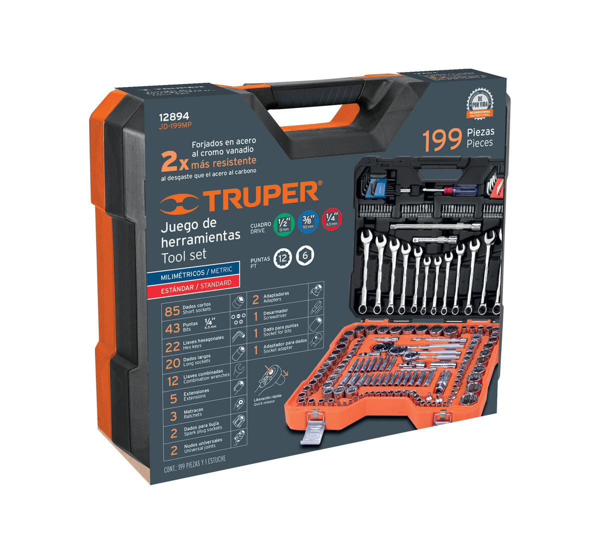 JD-199MP Truper SKU 12894