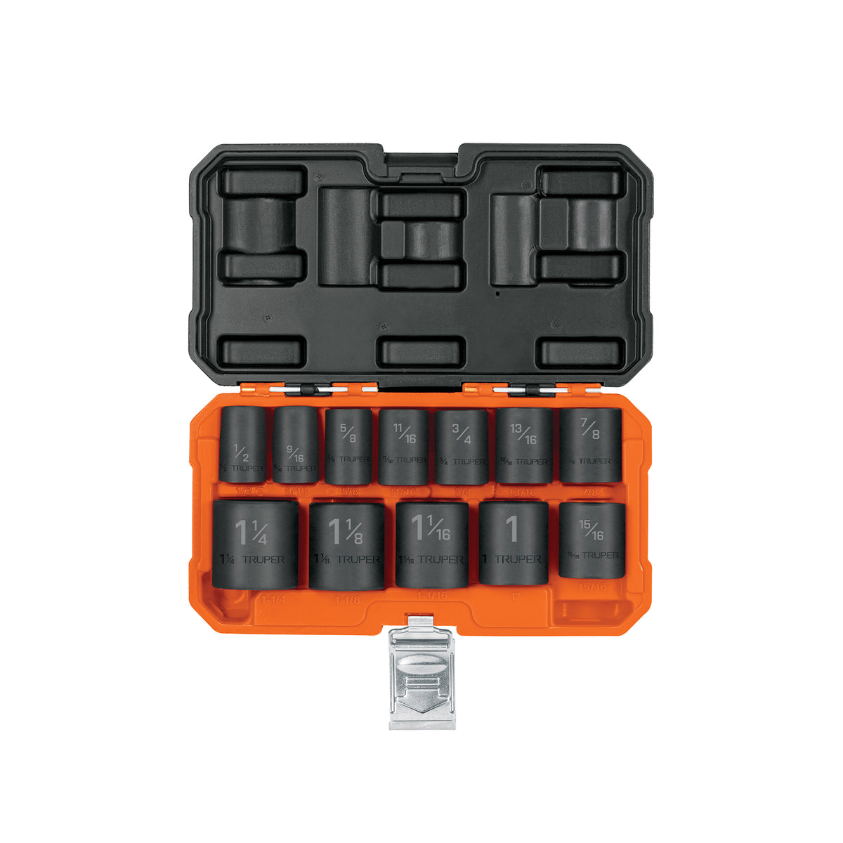 Juego de 12 dados cuadro 1/2' de impacto 6 puntas std — foto oficial 1