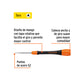 Desarmador de precisión punta triwing Y000 mango ergonómico, Truper, SKU 100696 — vista 3