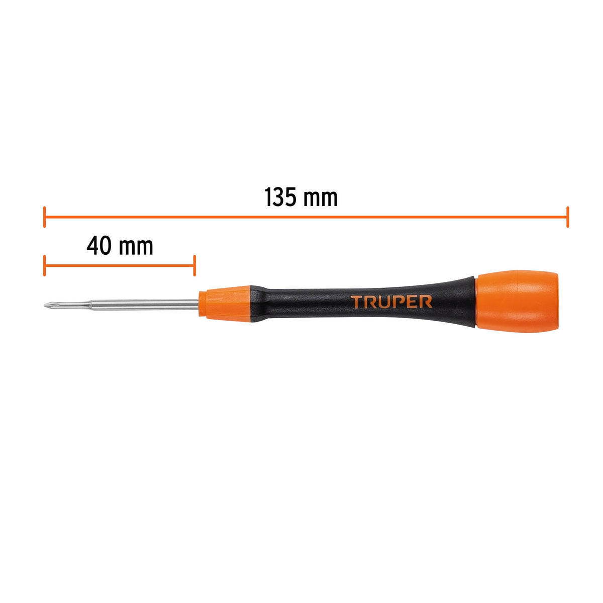 Desarmador de precisión punta triwing Y000 mango ergonómico, Truper, SKU 100696 — vista 4