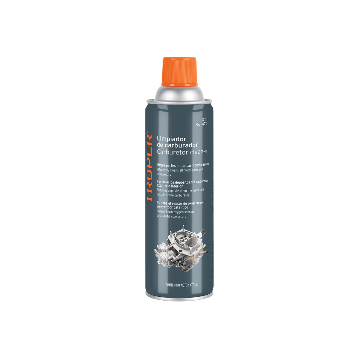Limpiador de carburador 470ml (16oz) TRUPER — foto oficial 1