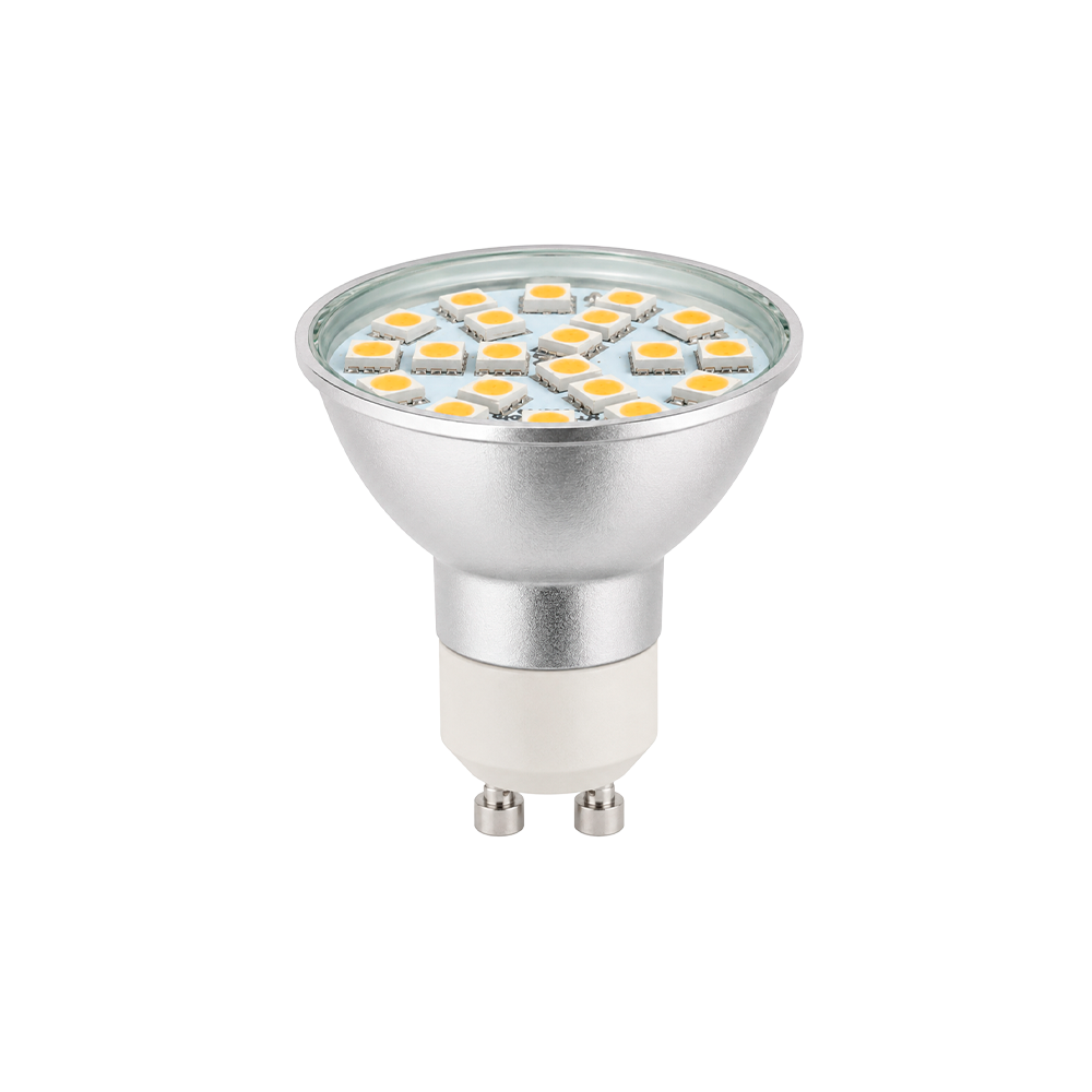 FOCO LED GU10 3.2W 127V 30K LUZ CÁLIDA GEOPOWER LA351-C