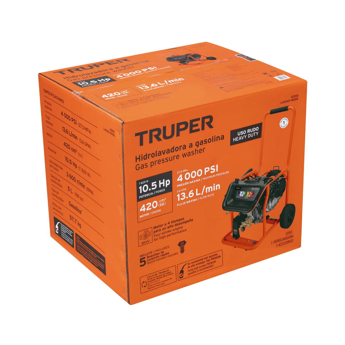 LAGAS-4000 Truper SKU 12910