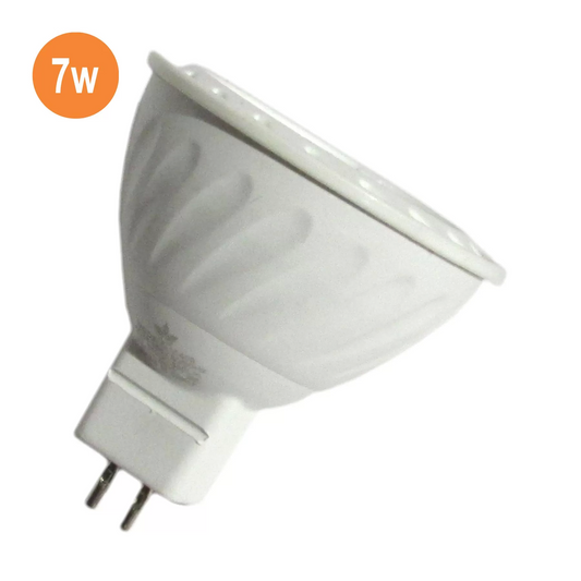 PAQUETE C/3 PIEZAS MR16 LED 7W LUZ FRIA