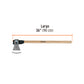 Hacha labor entera 4 lb, mango de madera 36', TRUPER, Truper, SKU 102981 — vista 4