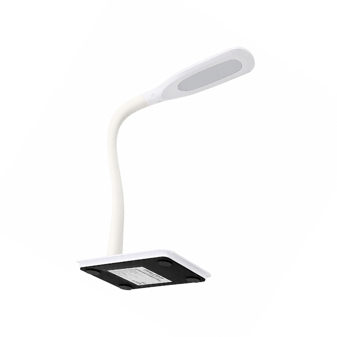 LUMINARIO LAMPARA LED DE ESCRITORIO DIMMER TOUCH BLANCO 7W 100-240V 360LM 50K  16 LEDS