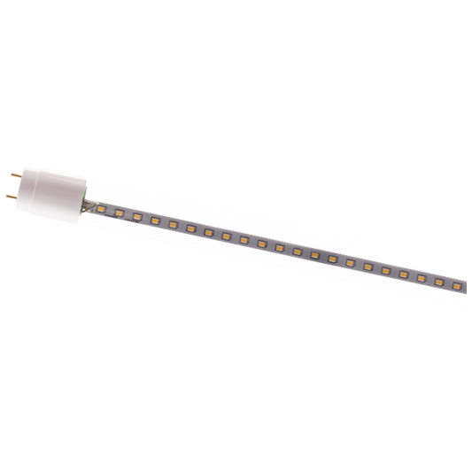 TUBO LED 18W TRANSPARENTE 100-240V 40K NEUTRO 1 LADO PR-LED-T8-18W-41-CL-GL
