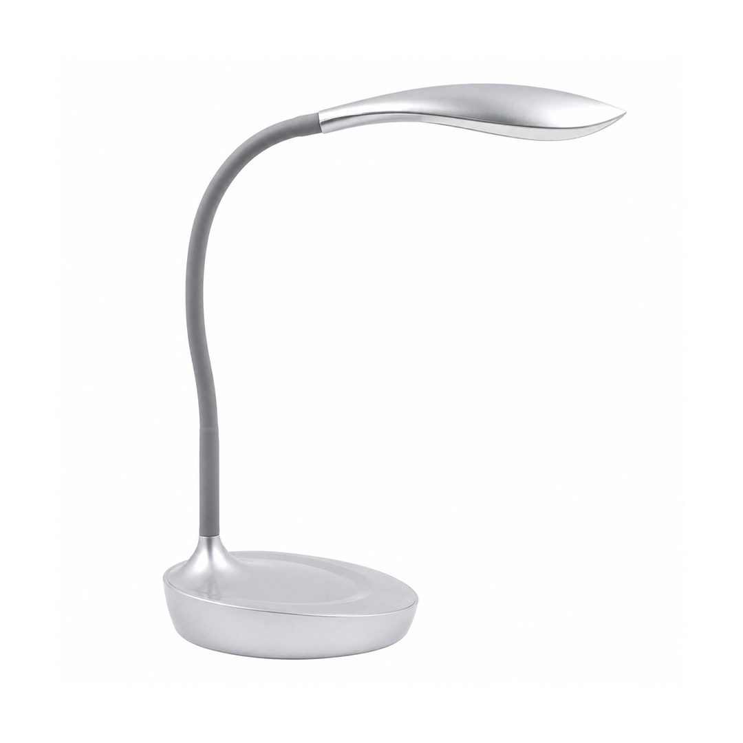 LUMINARIO LAMPARA LED DE ESCRITORIO TOUCH USB PLATEADO 4.5W 110-240V 480LM 65K