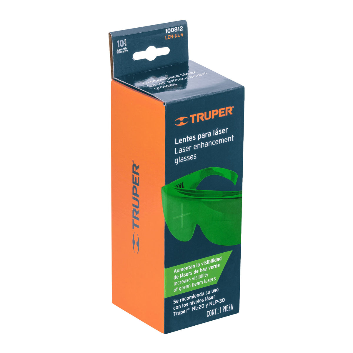 Lentes de seguridad para láser verde, TRUPER, Truper, SKU 100812 — vista 2