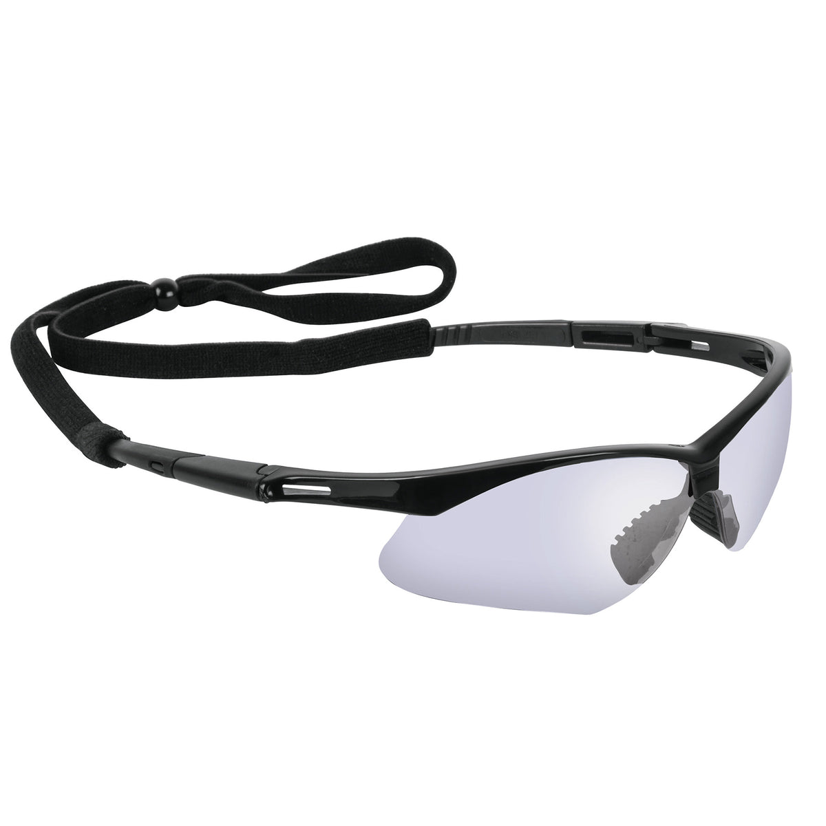 Lentes seguridad espejo azul c/cordón ajustable Sport — foto oficial 1