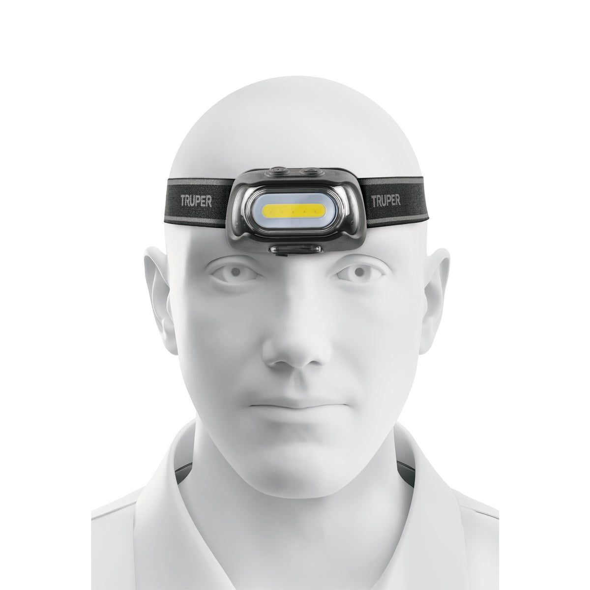 Linterna de minero LED 460 lm con sensor, recargable, TRUPER, Truper, SKU 103086