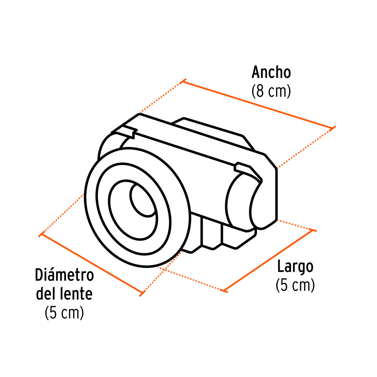 Linterna de minero LED 210 lm, recargable, TRUPER, Truper, SKU 102150 — vista 4