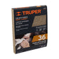 Lija para madera papel cabinet, grano 36, TRUPER — foto oficial 2