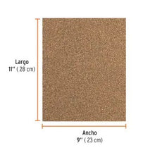 LIJA PARA MADERA PAPEL CABINET GRANO 40 EXTRA GRUESO TRUPER 11607 LIMA-40