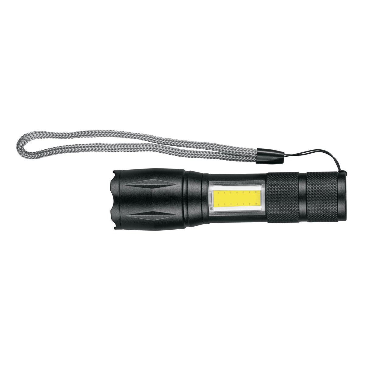 Linterna de 1 LED 270 lm con luz de emergencia, recargable — foto oficial 1