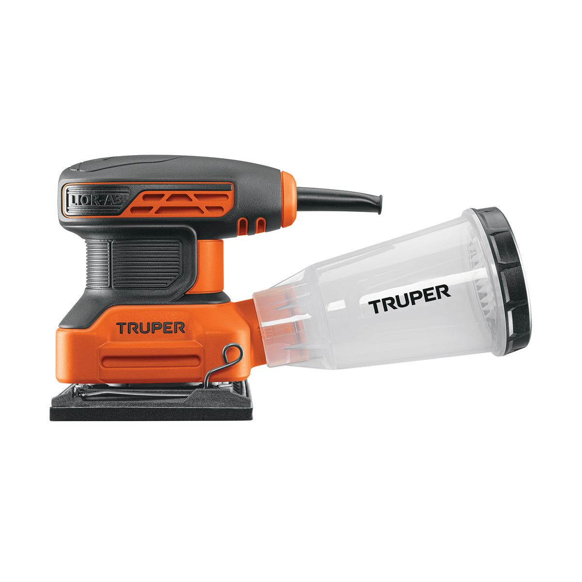 Lijadora orbital 1/4 hoja, 240W, TRUPER PRO — foto oficial 1