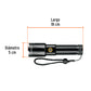 Linterna LED recargable, de aluminio, 1,200 lm, TRUPER, Truper, SKU 103100 — vista 4
