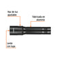 Linterna LED recargable, de aluminio, 340 lm, TRUPER, Truper, SKU 101381 — vista 3