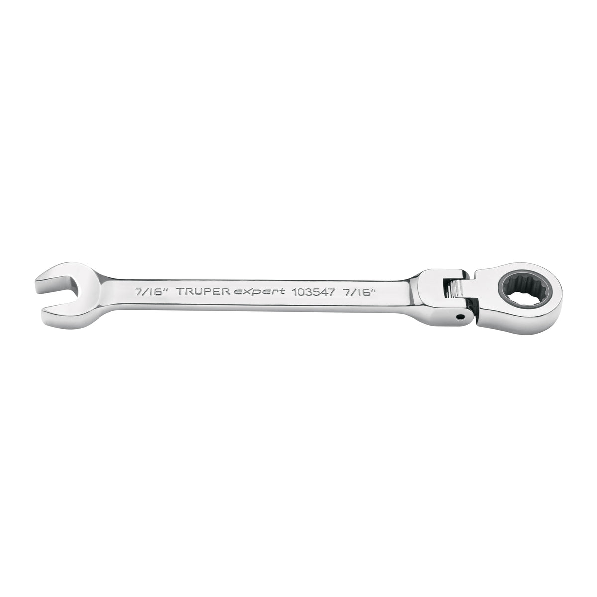 Llave combinada con matraca 7/16' flexible, EXPERT, Expert, SKU 103547