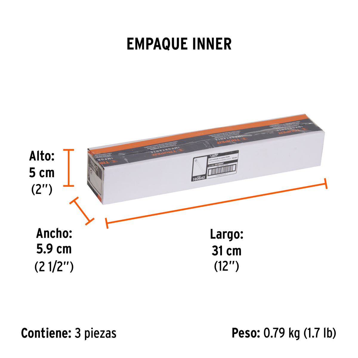 Llave combinada con matraca 18 mm flexible, EXPERT, Expert, SKU 103542 — vista 6