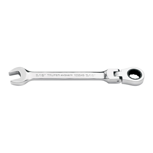 Llave combinada con matraca 9/16' flexible, EXPERT, Expert, SKU 103549