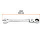 Llave combinada con matraca 5/8' flexible, EXPERT, Expert, SKU 103550 — vista 4
