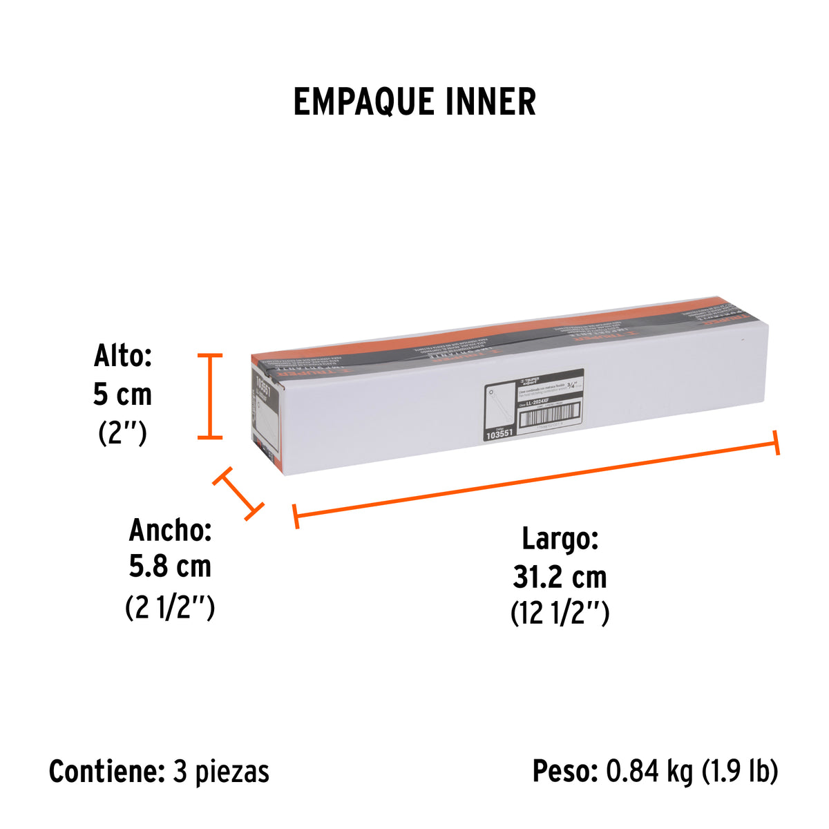 Llave combinada con matraca 3/4' flexible, EXPERT, Expert, SKU 103551 — vista 6