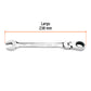 Llave combinada con matraca 3/4' flexible, EXPERT, Expert, SKU 103551 — vista 4