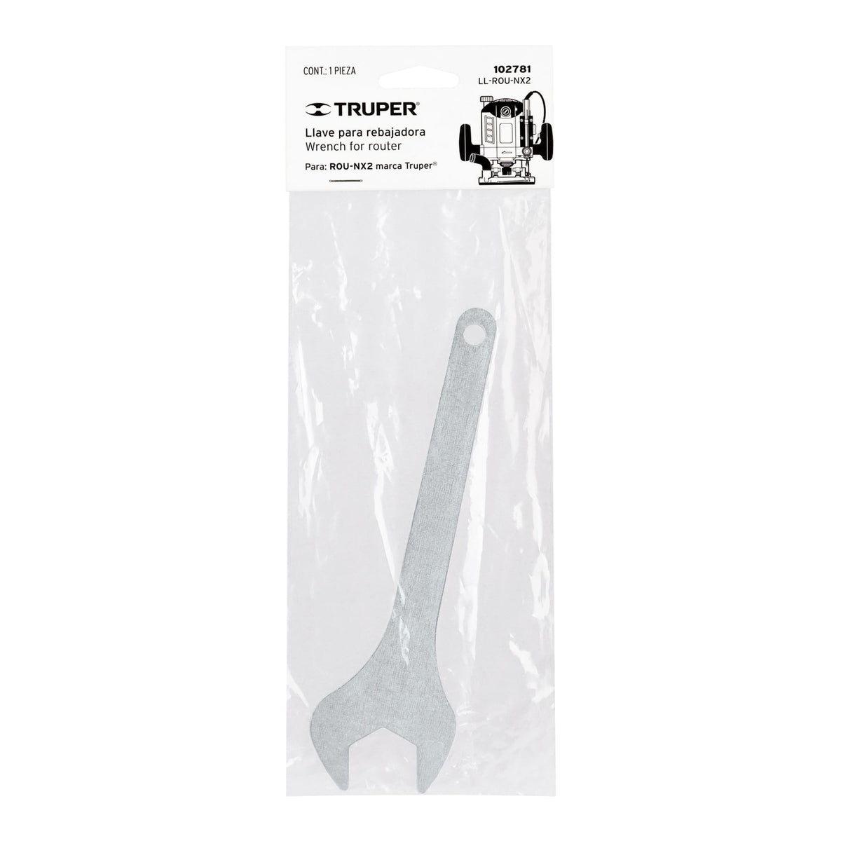 Llave para ROU-NX2, TRUPER — foto oficial 2