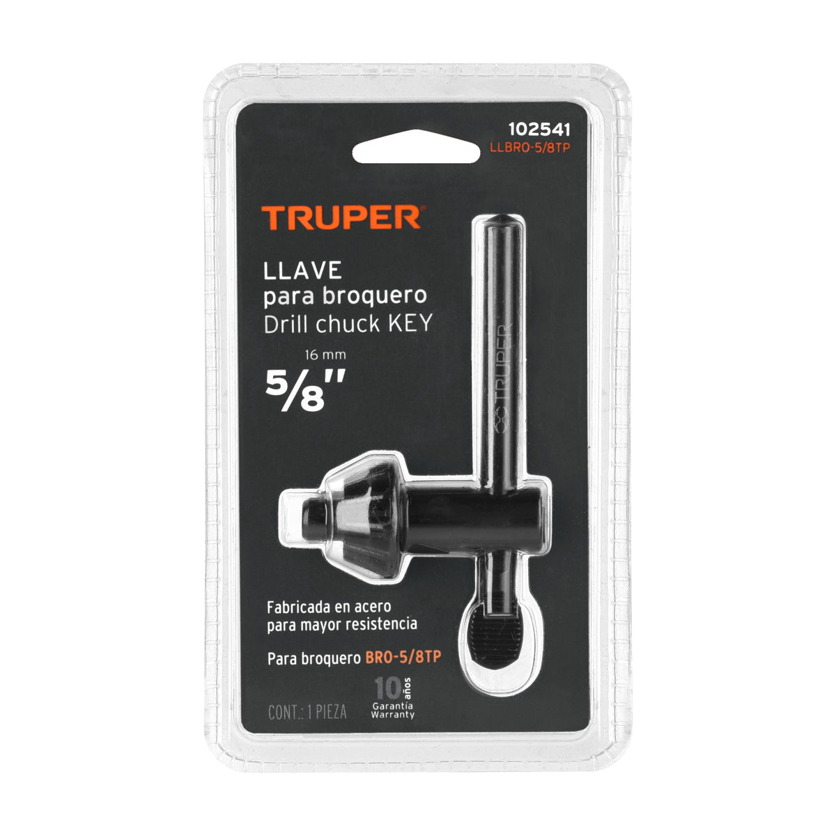 Llave para broquero BRO-5/8TP, TRUPER — foto oficial 2