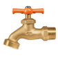 Llave p/manguera, de latón, 140g, 1/2', granel, TRUPER, Truper, SKU 100817