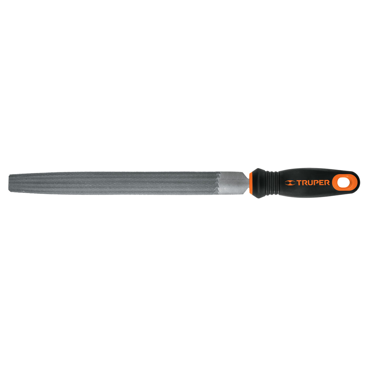 Lima media caña bastarda 10' con mango Comfort Grip, TRUPER — foto oficial 1
