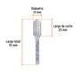 Lima rotativa punta cilindro redonda, 13 mm, TRUPER, Truper, SKU 103480 — vista 4