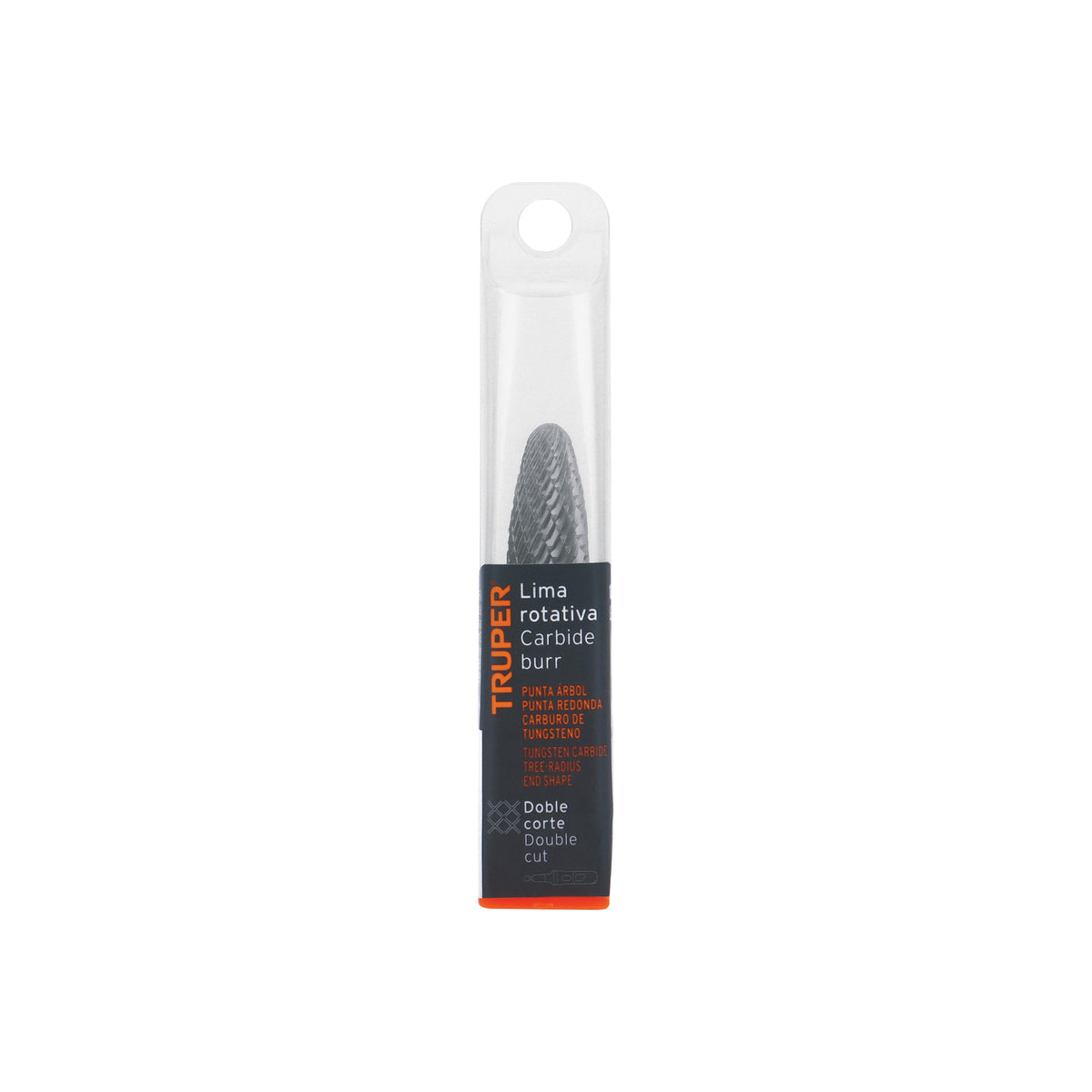 Lima rotativa punta árbol redonda, 13 mm, TRUPER, Truper, SKU 103483 — vista 2
