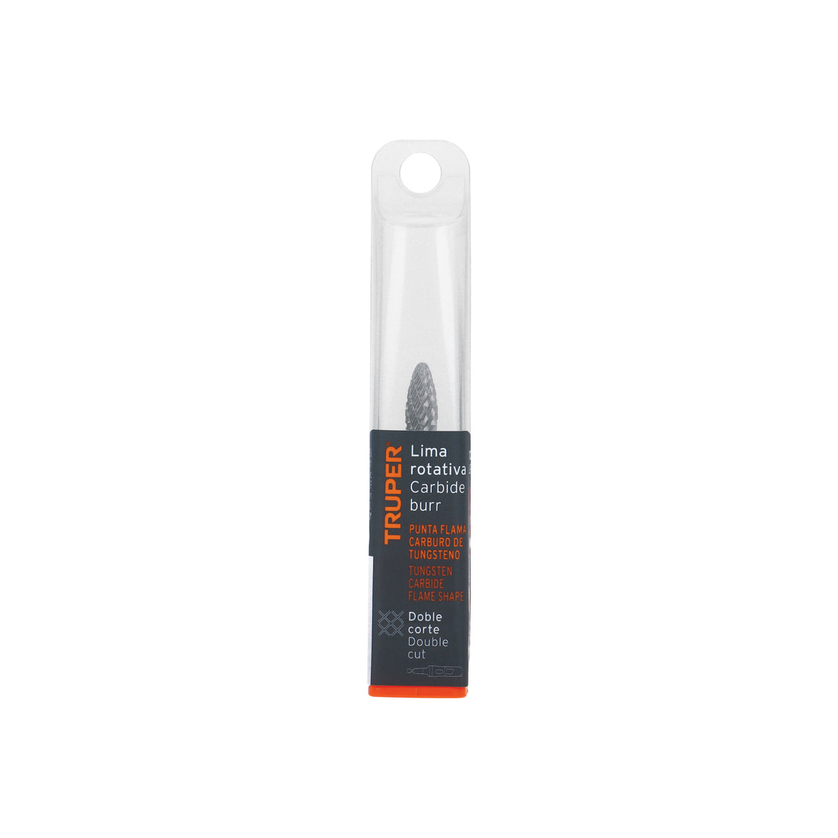 Lima rotativa punta flama, 6 mm, TRUPER, Truper, SKU 103500 — vista 2